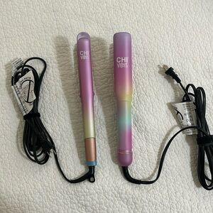 NWOT Bundle CHI Vibes multifunction waver and flat iron